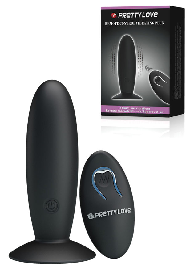 Remote Control Vibrating Plug PRETTY LOVE