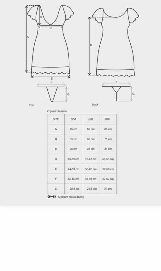 IMPERIA Chemise White L/XL – Image 2