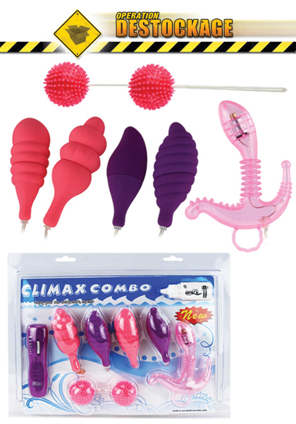 Coffret Vibro Climax Combo