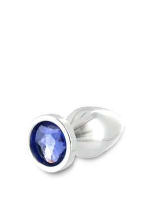 Plug anal L METAL HARD bleu