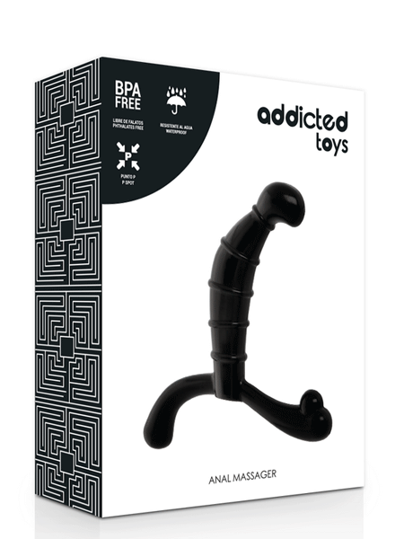 Stimulateur anal ADDICTED TOYS noir