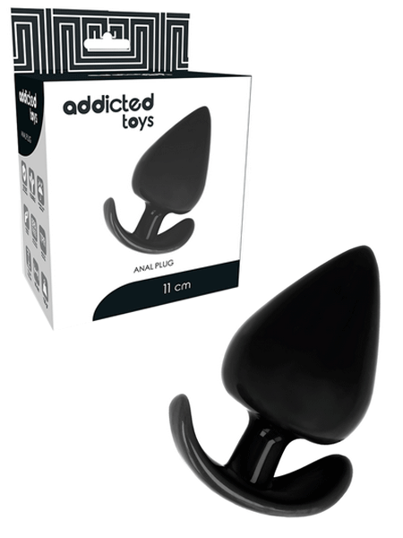 Plug anal ADDICTED TOYS noir 11cm