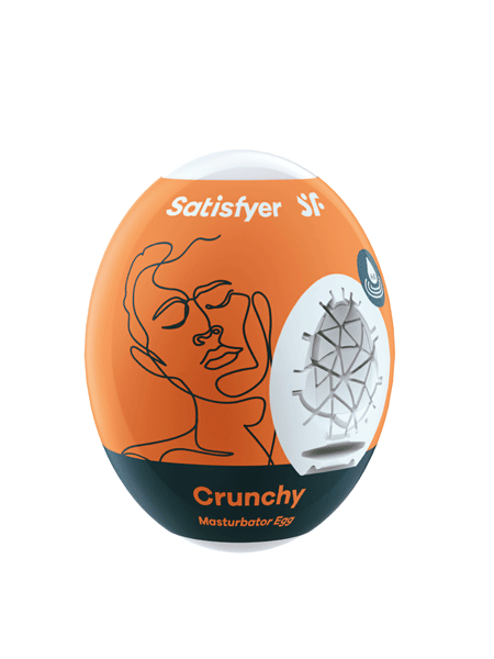 Masturbateur homme SATISFYER EggCited Crunchy