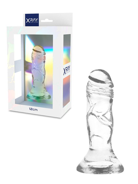 Dong ventouse transparent X RAY 12cm