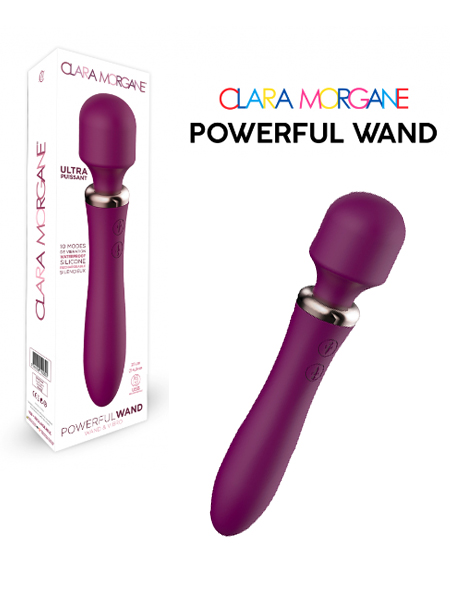Vibro CLARA MORGANE Powerful Wand bordeaux