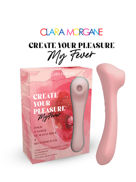 Stimulateur clitoridien CLARA MORGANE My Fever rose