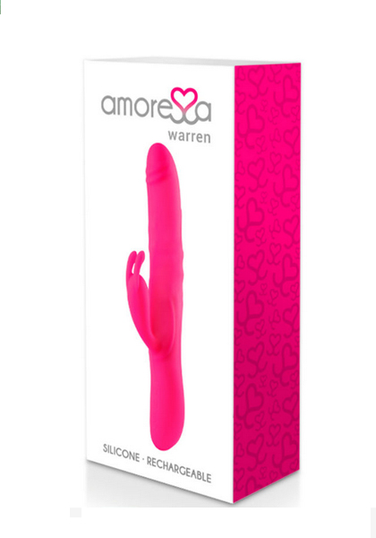 Vibro avec stimulateur AMORESSA Warren